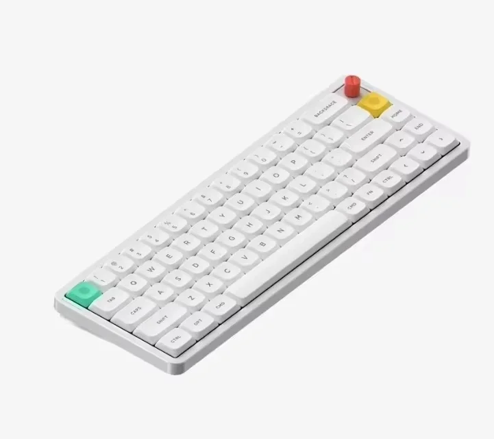NuPhy Air65 V3 Low Profile Mechanical Keyboard 3.5mm Nano Switch Gasket Structure Quiet Triple Mode Wireless For Mac Office