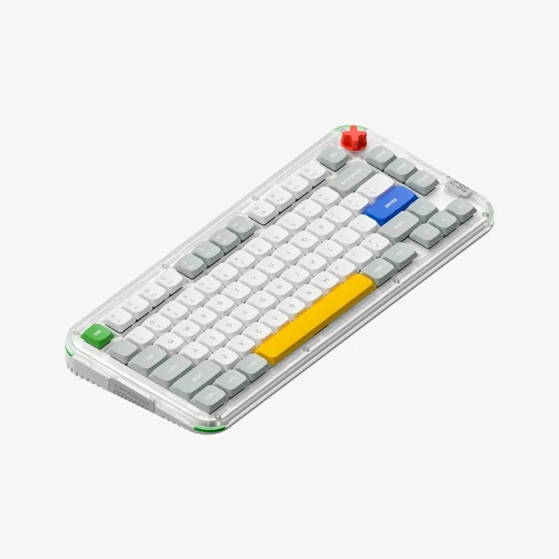 NuPhy Kick75 Mechanical Keyboard Low Switch Wireless 75% Layout Hot-Swap Gasket Structure Bluetooth 2.4G Gaming Silent axis