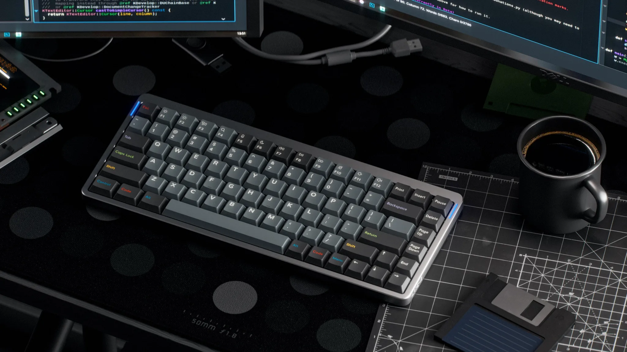 NuPhy® x Oblotzky Oblivion Berry Profile Dye-sub PBT Keycaps