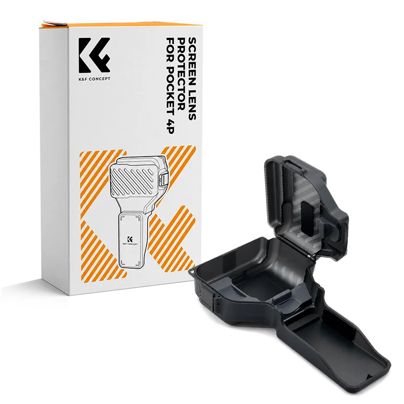 K&F CONCPET Screen Protective Case Scratch-Resistant Action Camera Accessory for DJI Osmo Pocket 4 Pro