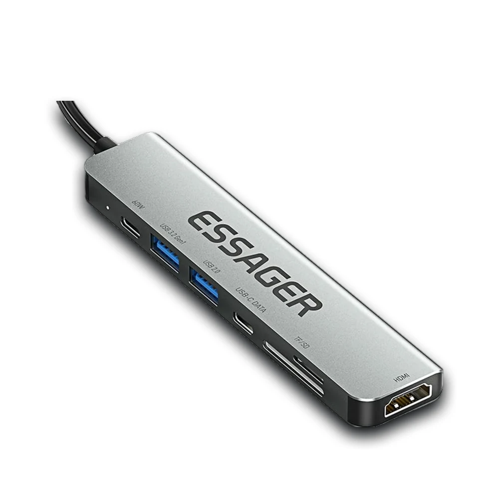 Essager Adaptador USB C Hub a HDMI USB 3.0