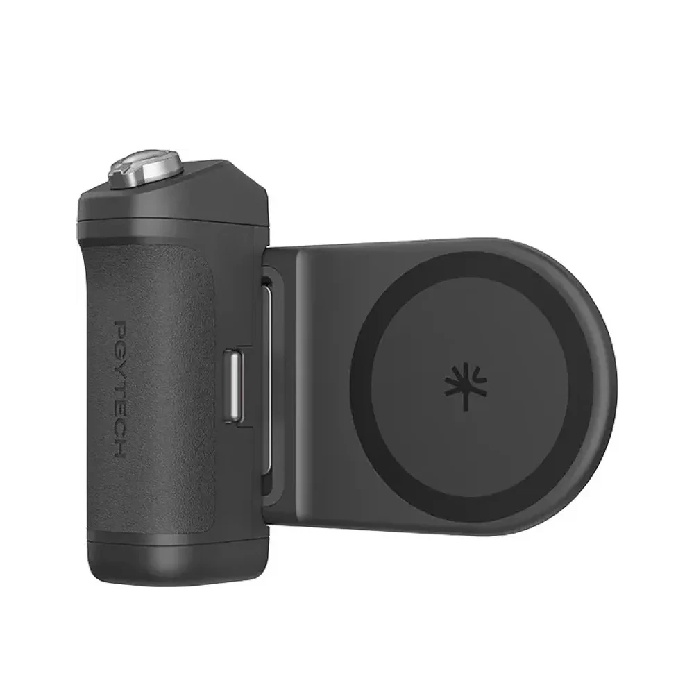 PGYTECH MagCam 2 Phone Grip 3-in-1 Modular Kit Bluetooth Remote & Charging Handle & MagSafe Magnetic Wireless Charging Stand