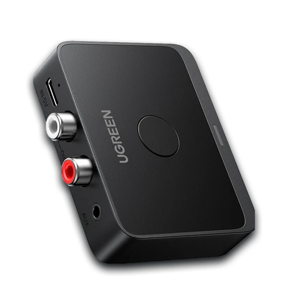 UGREEN Adaptador Bluetooth 6.0 Receptor LDAC AAC 3.5mm 2RCA