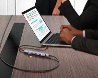 UGREEN Adaptador USB C Hub 5 en 1 4K HDMI 100W