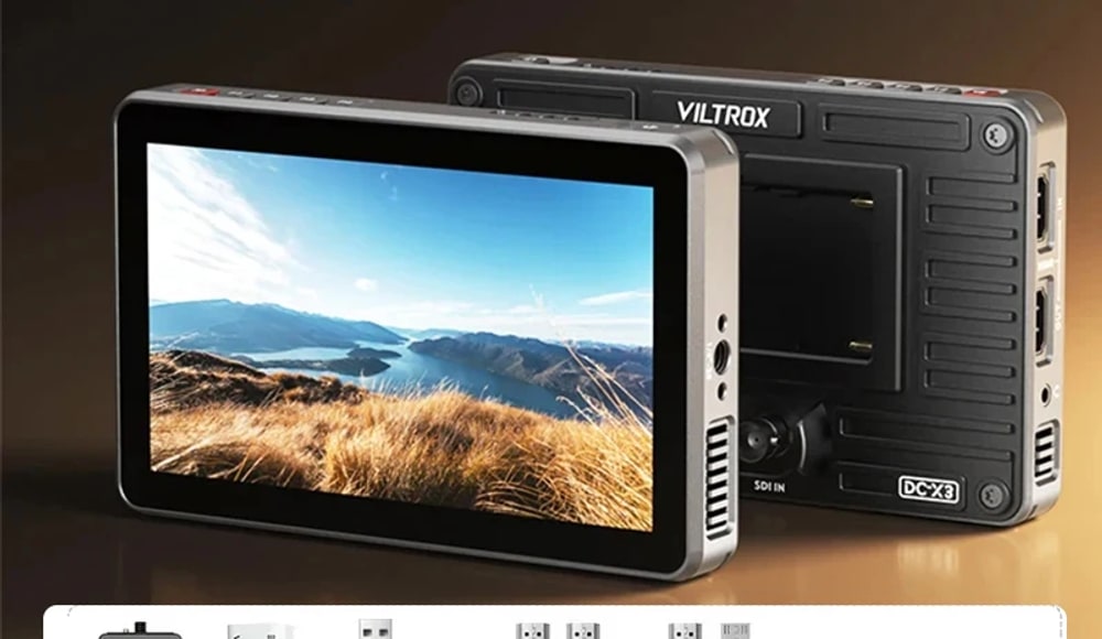 Viltrox Monitor DC-X2/DC-X3 6 Pulgadas 4K 2000 Nits Táctil
