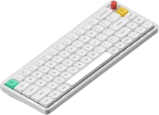 NuPhy Air65 V3 Low Profile Mechanical Keyboard 3.5mm Nano Switch Gasket Structure Quiet Triple Mode Wireless For Mac Office